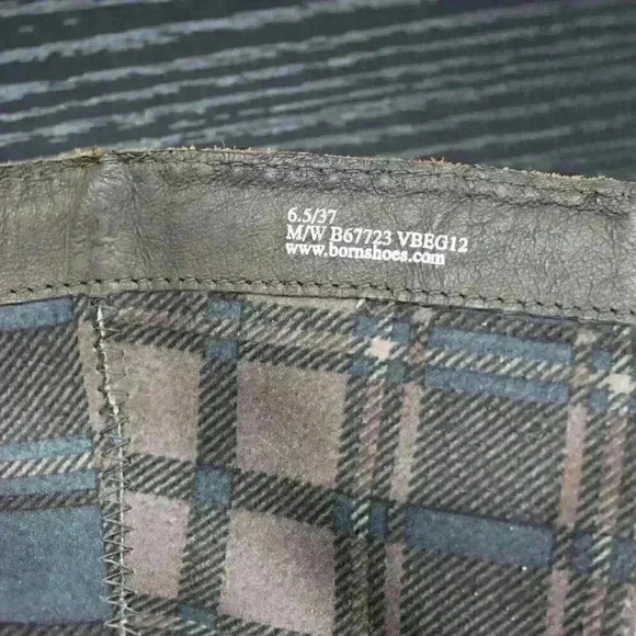 Born Natasha Women’s Distressed Brown Leather Tall - Picture 9 of 10